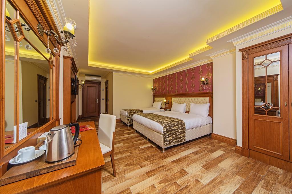 Lausos Palace Hotel Sisli Istanbul Zimmer foto