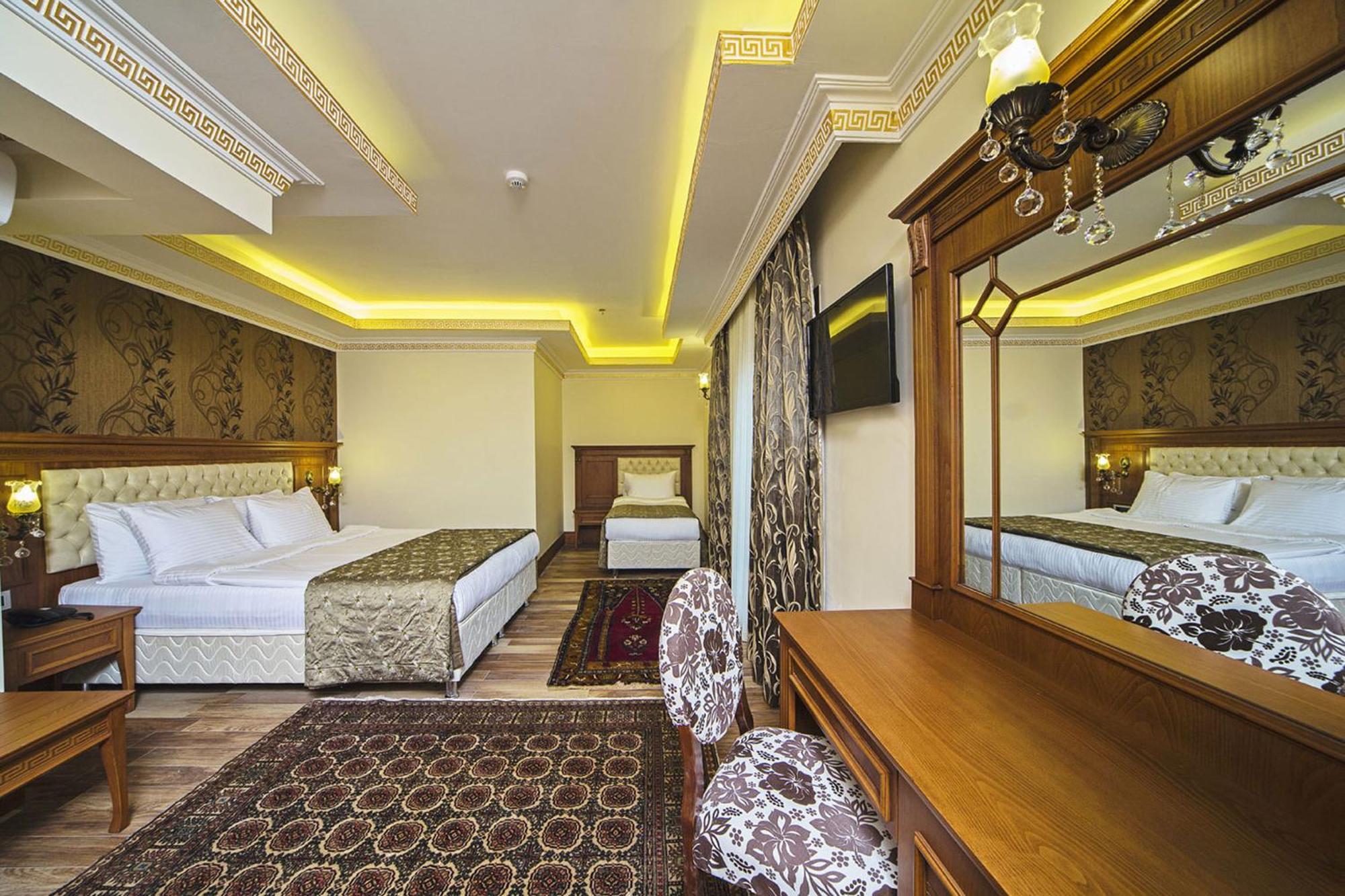 Lausos Palace Hotel Sisli Istanbul Zimmer foto